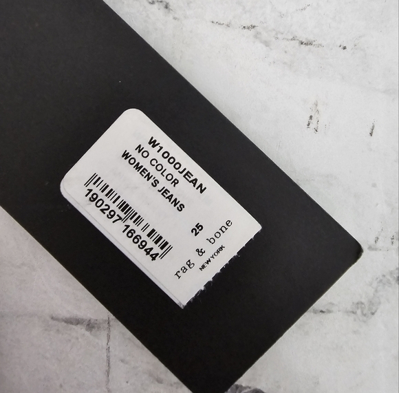 Rag & Bone High Rise Ankle Skinny Pink Corduroy Pant Jeans 25 NWT - Picture 8 of 8